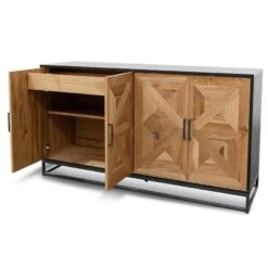 Wide Sideboard - European Knotty Oak And Peppercorn -Calibre Furniture Sales Store 0s5a7615 860x f2cb2157 01e0 4b51 9bc6 397f08127658