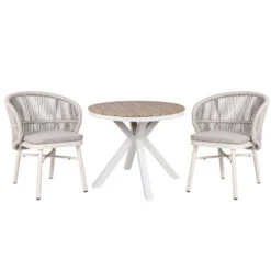 90cm Round Sand White Outdoor Dining Table - Natural 11 90cm Round Sand White Outdoor Dining Table - Natural -Calibre Furniture Sales Store 1 860x 22e25cab ddfd 405d a119 10d54181c777