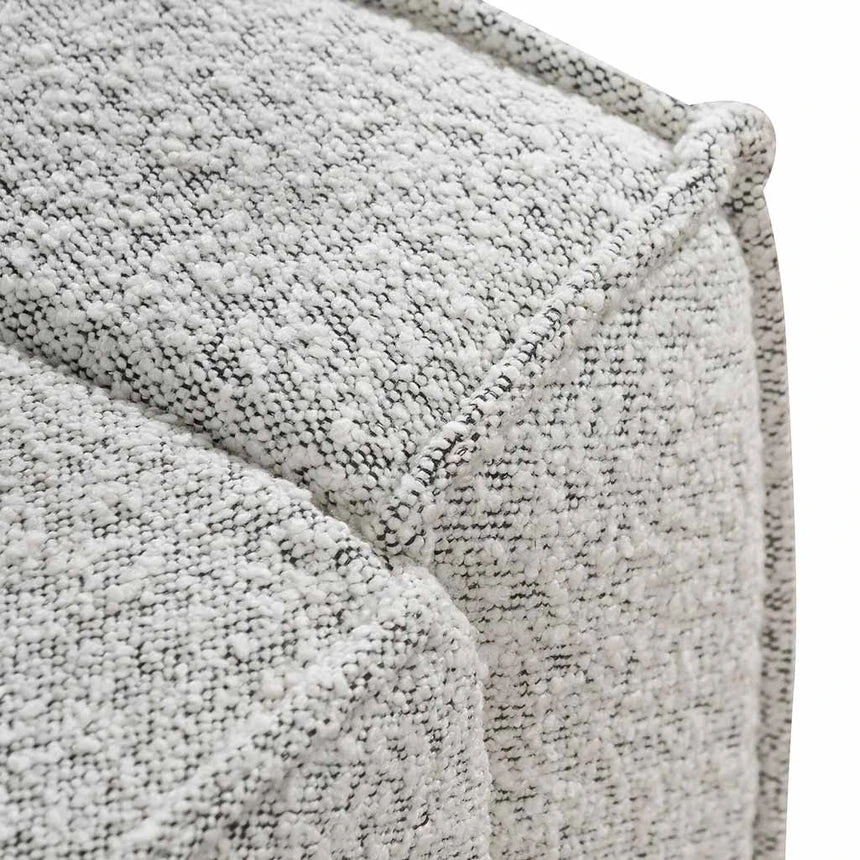 King Sized Bed Frame - Pepper Boucle - Image 10