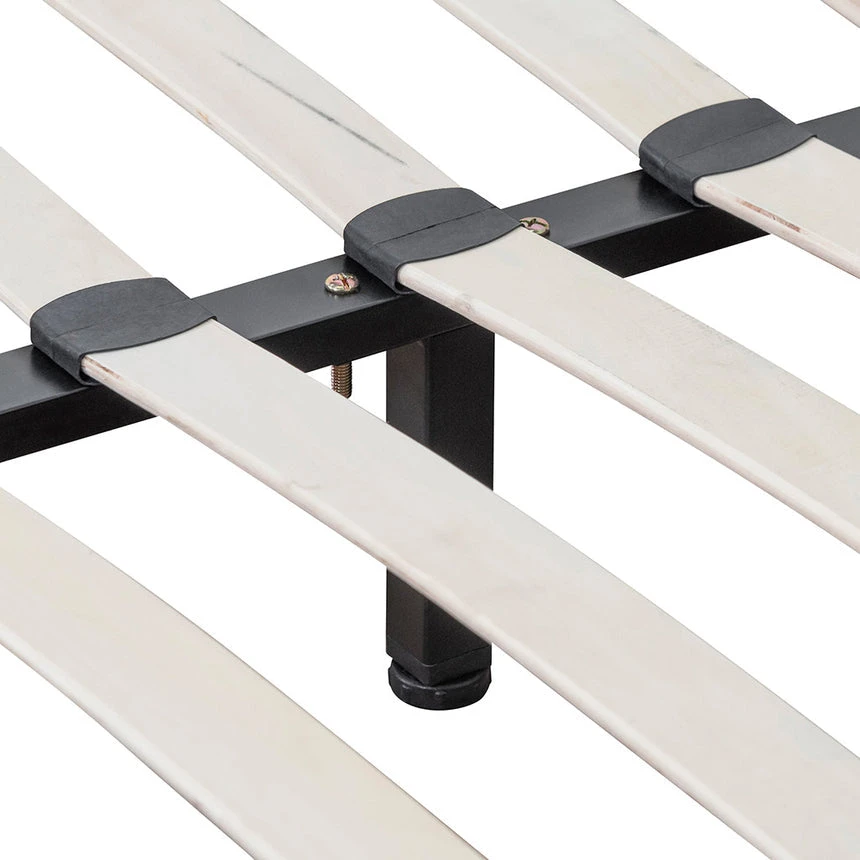 King Sized Bed Frame - Pepper Boucle - Image 8