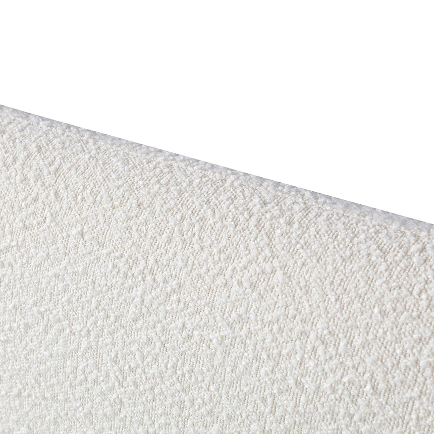 Queen Bed Frame - Cream White - Image 8