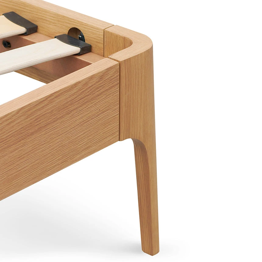 Queen Bed Frame - Natural Oak - Image 11
