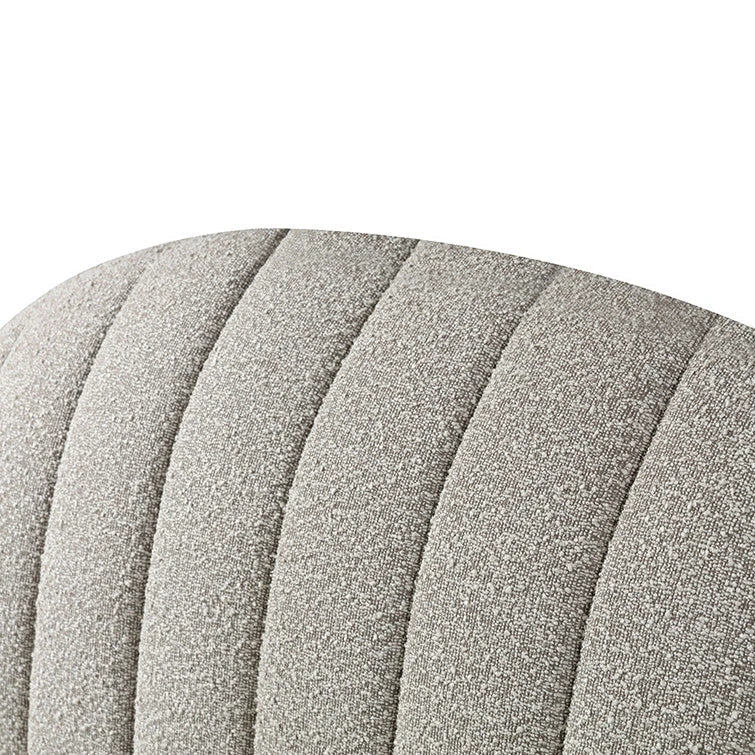 Fabric Queen Bed Frame - Sand Boucle - Image 9