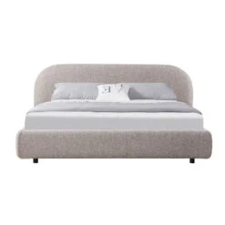 King Bed Frame - Sand Boucle -Calibre Furniture Sales Store BD8396 YO 8 860x 09d064cc 9803 4028 948e 1c105d77a284