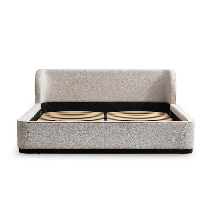 King Bed Frame - Clay Grey - Image 5