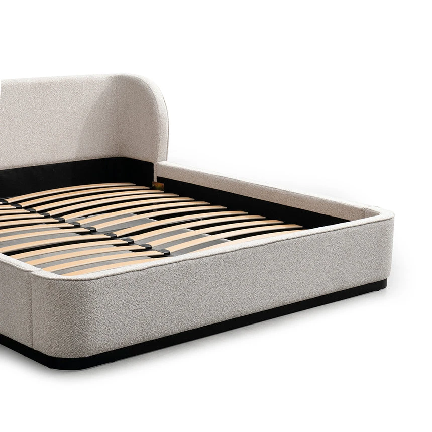 King Bed Frame - Clay Grey - Image 8