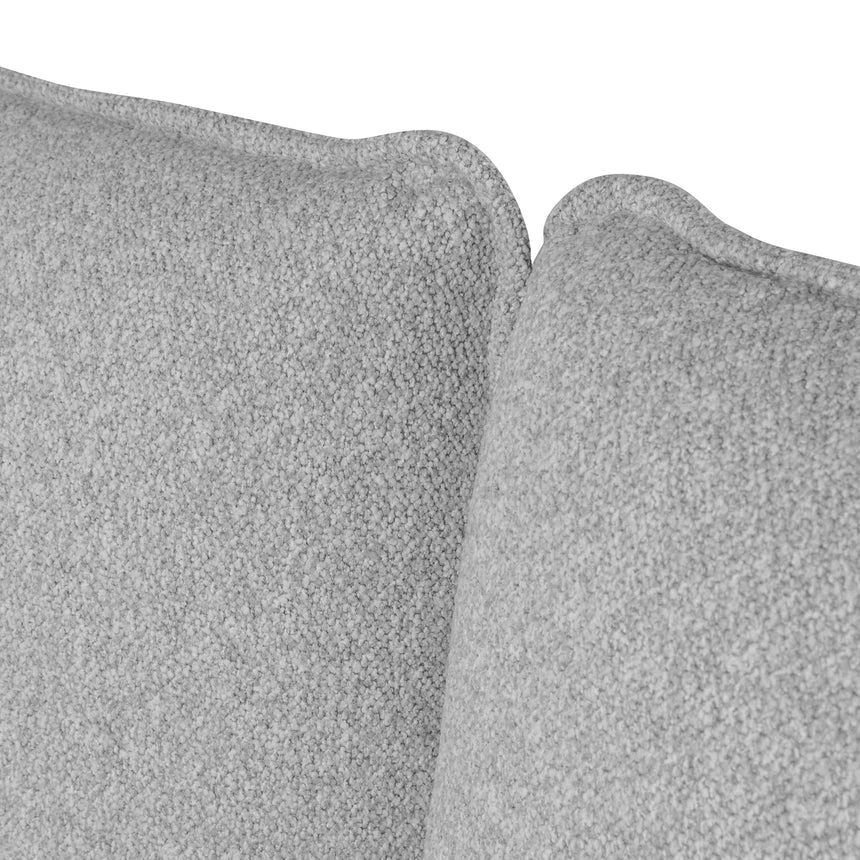 Fabric King Bed Frame - Clay Grey 15 Fabric King Bed Frame - Clay Grey - Image 15