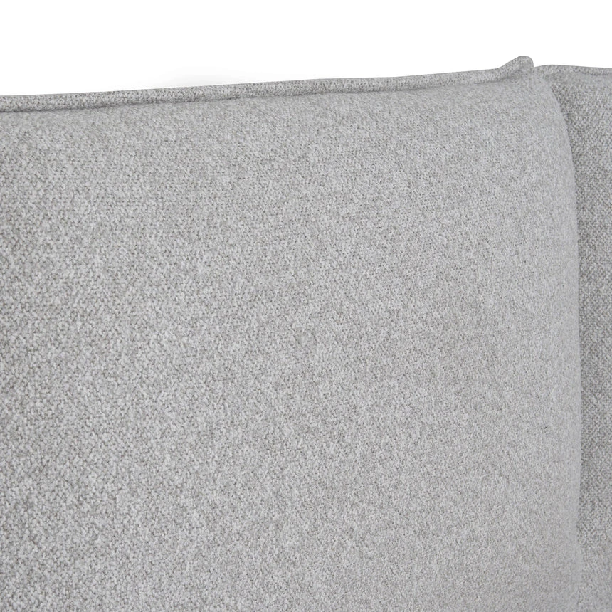 Fabric King Bed Frame - Clay Grey 7 Fabric King Bed Frame - Clay Grey - Image 7