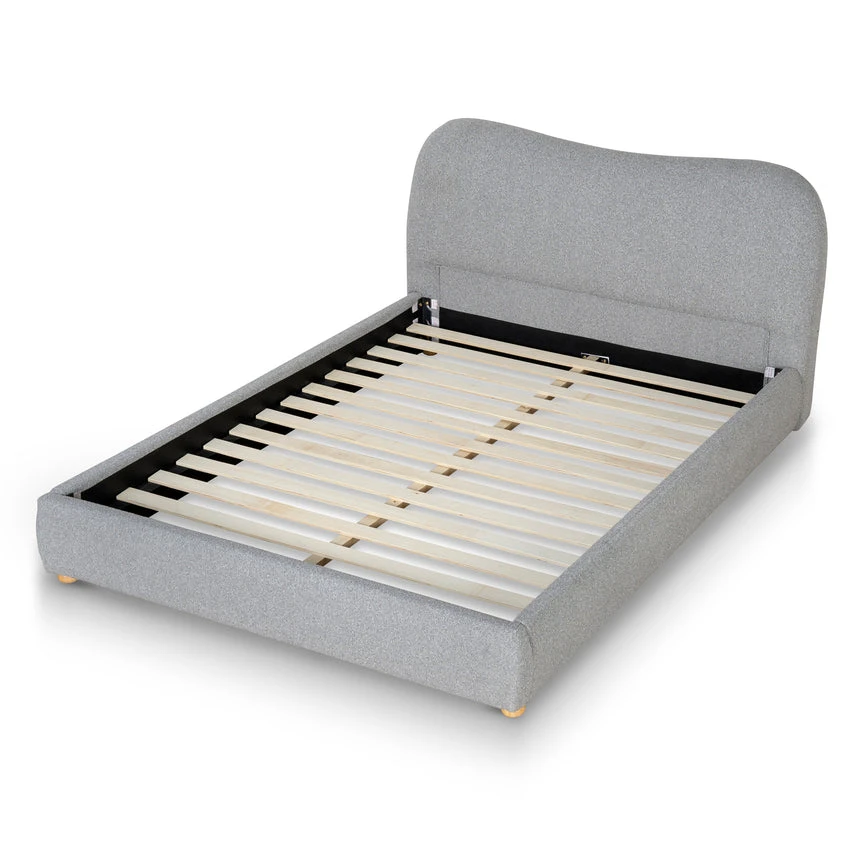 Queen Bed Frame - Storm Grey - Image 3