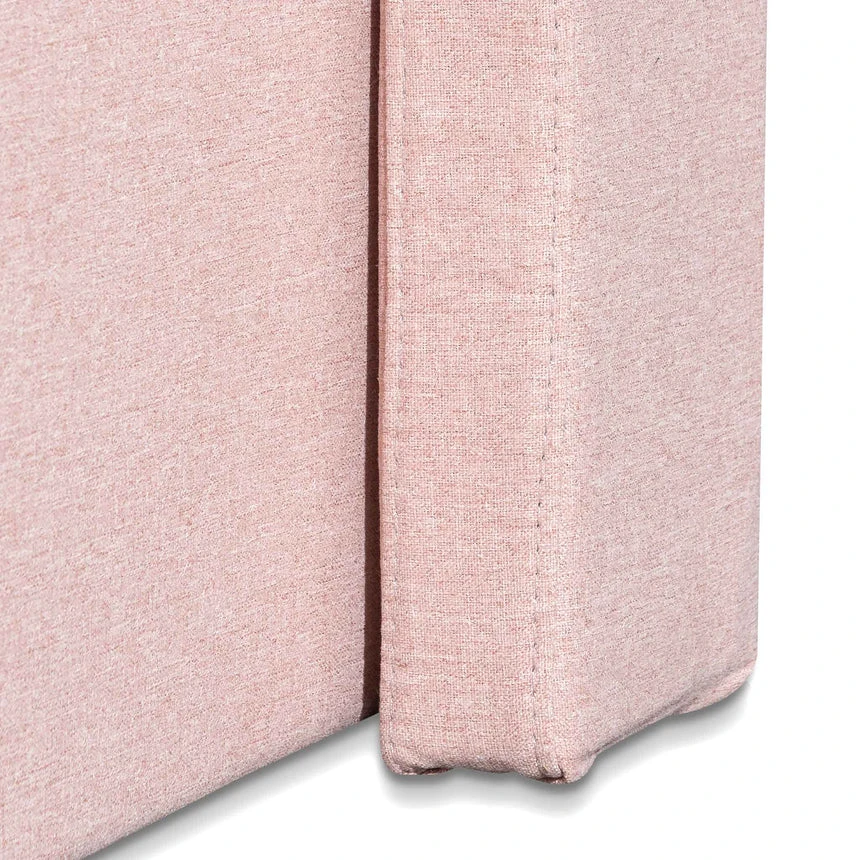 Fabric King Bed - Blush Pink With Storage 6 Fabric King Bed - Blush Pink With Storage - Image 6