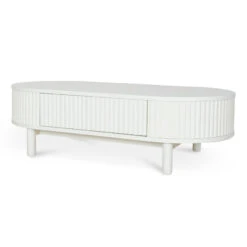 1.2m Coffee Table - Warm White
