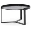 70cm Glass Coffee Table - Medium