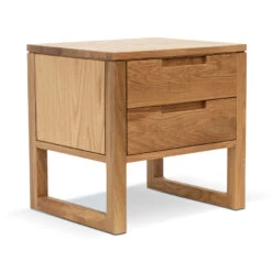 2 Drawer Wooden Bedside Table - Natural Oak -Calibre Furniture Sales Store CF4902DrawerWoodenBedsideTable NaturalOak 2 860x 917cfd3e 1f11 4a50 be29 e5671c454f10