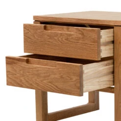2 Drawer Wooden Bedside Table - Natural Oak -Calibre Furniture Sales Store CF4902DrawerWoodenBedsideTable NaturalOak 3 860x 858e1148 08a8 4746 99e9 3dc1c77a75f5