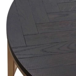 Round Coffee Table - Peppercorn And Brass -Calibre Furniture Sales Store CF6732 VN Round Coffee Table Peppercorn and Brass 4 860x d5f6238e 6785 4ada 8ac3 56cbdf8e749b