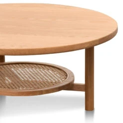 Solid Oak Round Coffee Table - Natural -Calibre Furniture Sales Store CF6947 OW Round Coffee Table 3 860x 3a1d32ee 782a 48ac 9572 03dd5722cd33