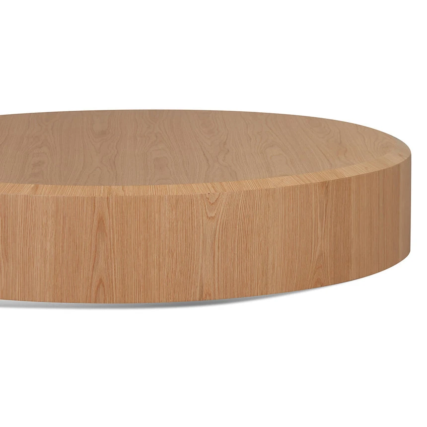 1.5m Round Plinth - Natural Oak - Image 3