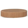1.5m Round Plinth - Natural Oak