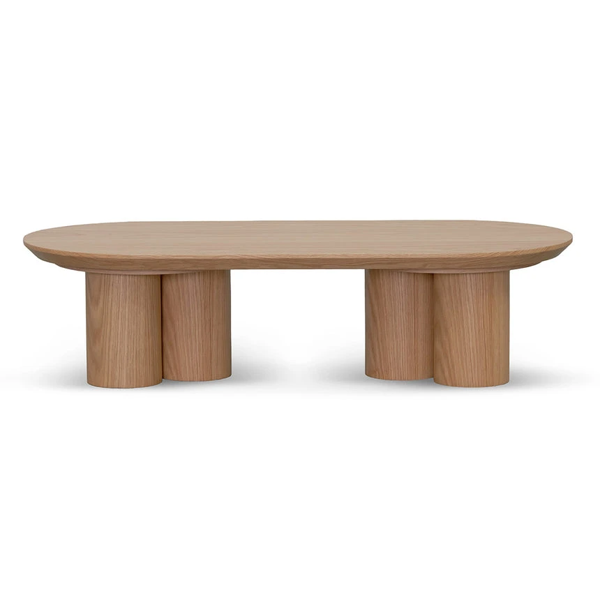 1.3m Coffee Table - Natural Oak - Image 2