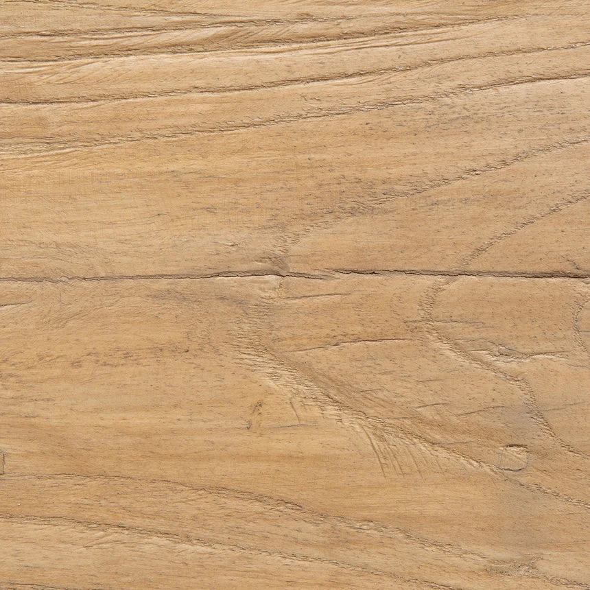 100cm Elm Round Coffee Table - Natural - Image 13