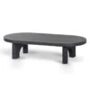 140cm Coffee Table - Full Black