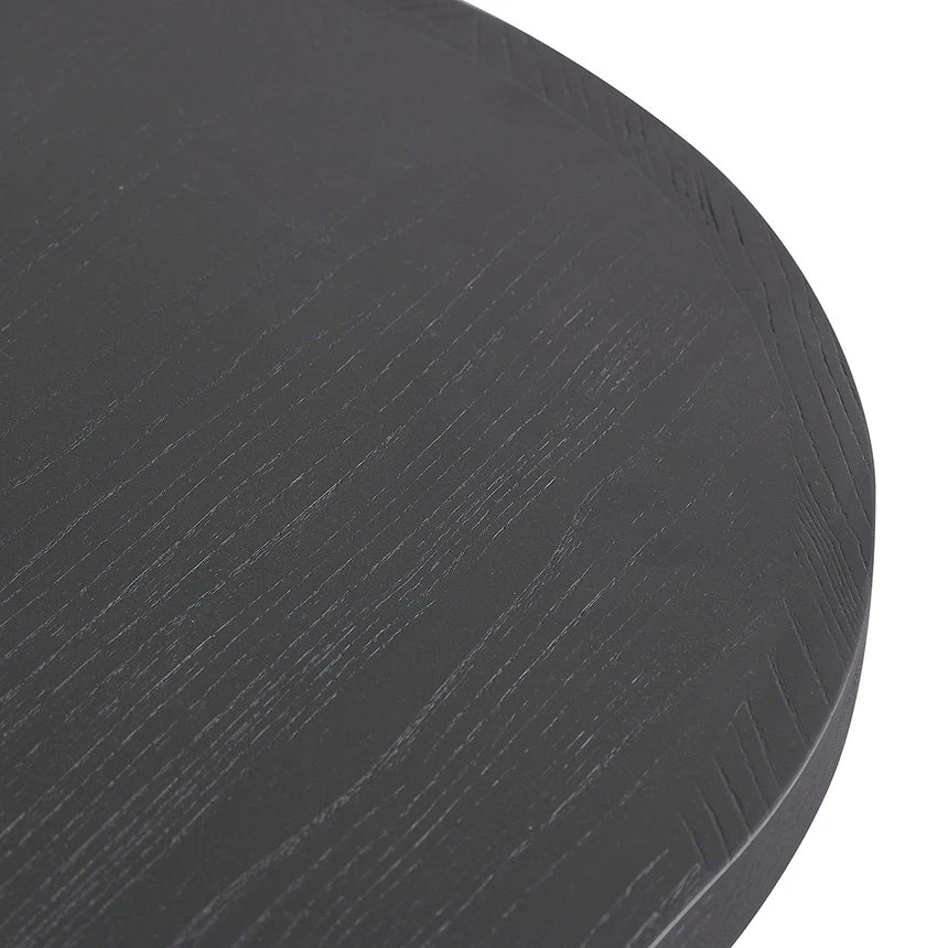 140cm Coffee Table - Full Black - Image 8