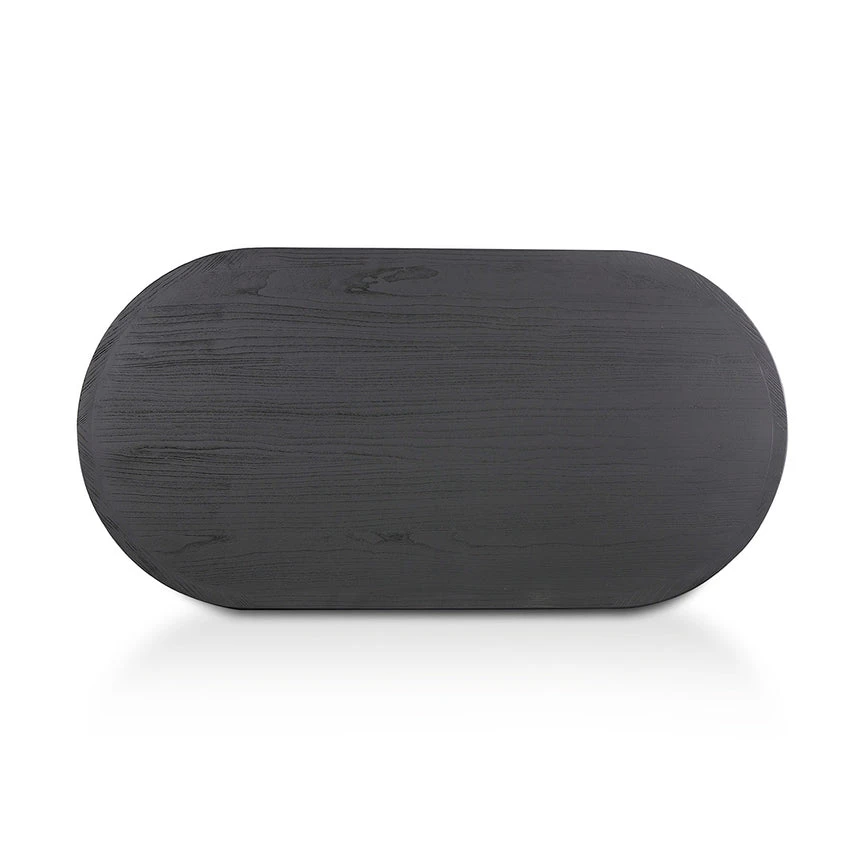 140cm Coffee Table - Full Black - Image 4