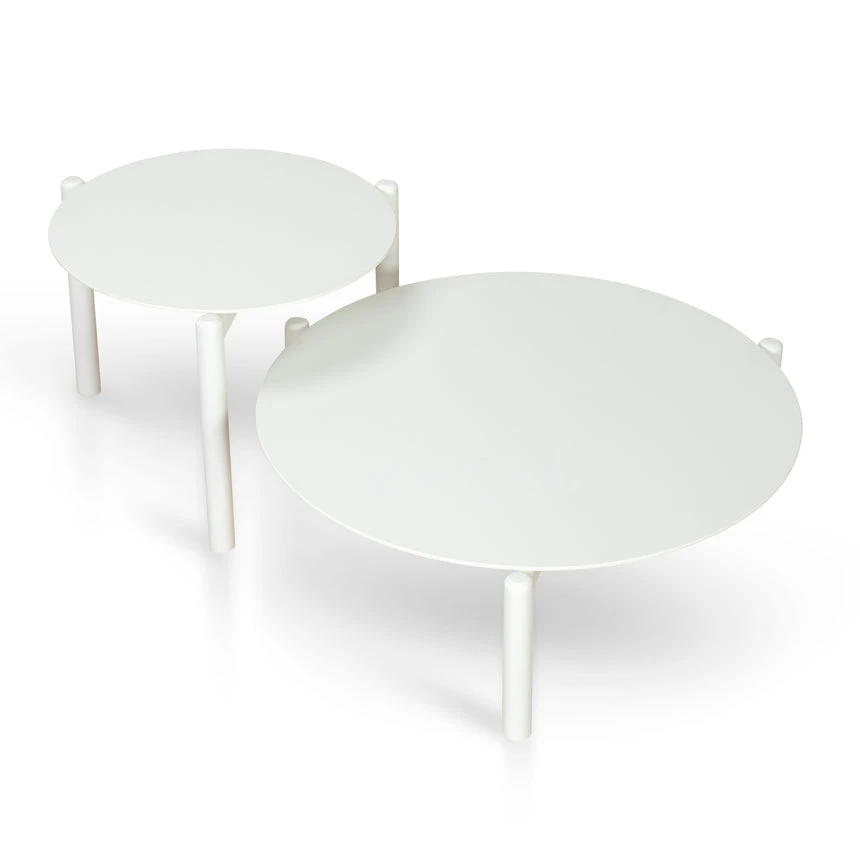 Nest Of Coffee Tables - White - Image 2
