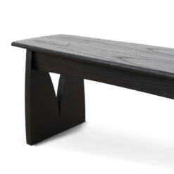 1.4m Elm Dining Bench - Full Black -Calibre Furniture Sales Store DB10259 NI1.4mElmDiningBench FullBlack 19 860x 628fab1a dc40 4d09 81a3 c9cfb139eb07