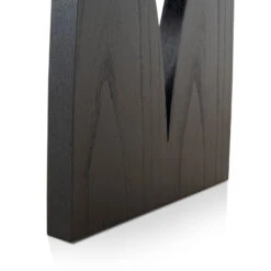 1.4m Elm Dining Bench - Full Black -Calibre Furniture Sales Store DB10259 NI1.4mElmDiningBench FullBlack 23 860x e167f65b d3bf 478b 8b56 f2defbc59eb2