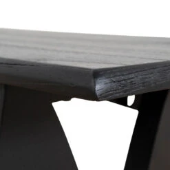 1.4m Elm Dining Bench - Full Black -Calibre Furniture Sales Store DB10259 NI1.4mElmDiningBench FullBlack 27 860x fd78ad3e 199e 4fa7 a91c c4067e0c47ac