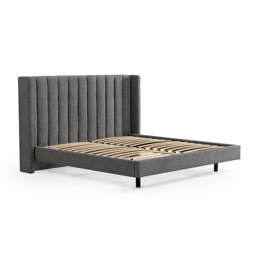 King Bed Frame - Spec Charcoal - Image 2