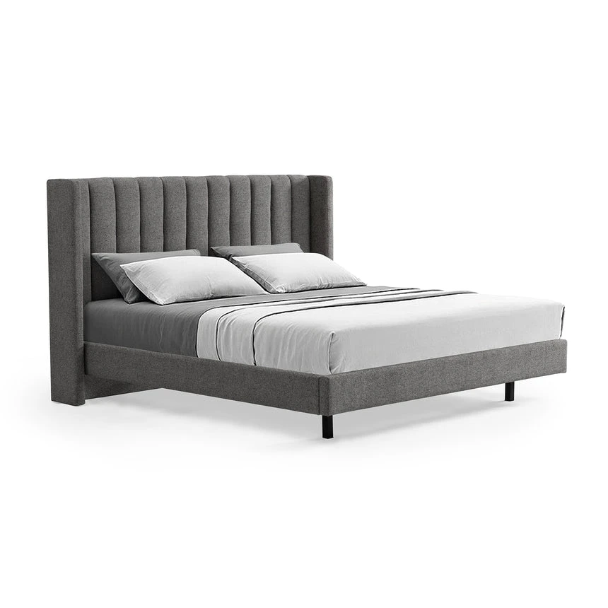 King Bed Frame - Spec Charcoal