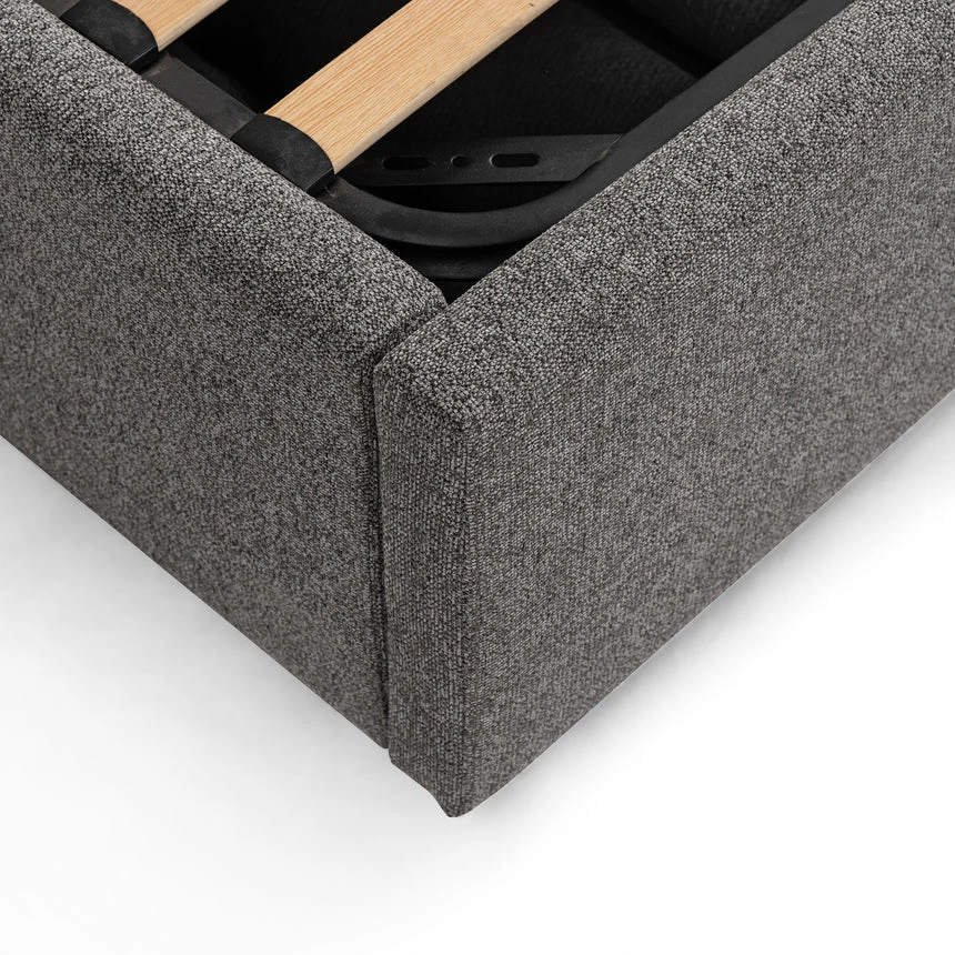 Wide Base Queen Bed Frame - Spec Charcoal - Image 7