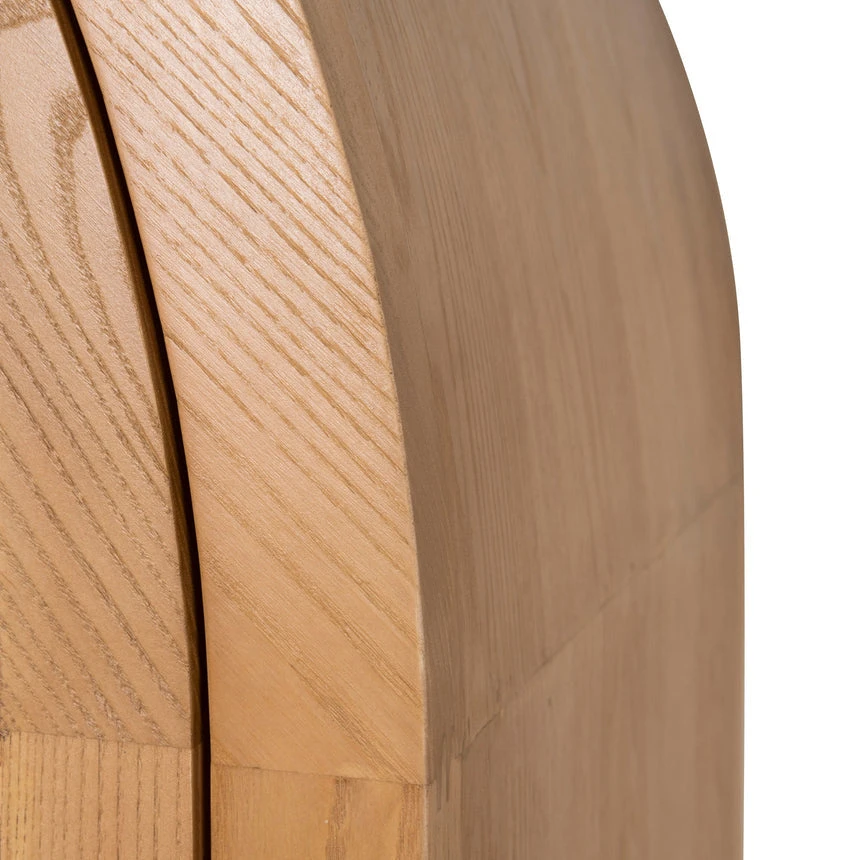 1.83m (H) Ash Curve Cabinet - Natural 13 1.83m (H) Ash Curve Cabinet - Natural - Image 13