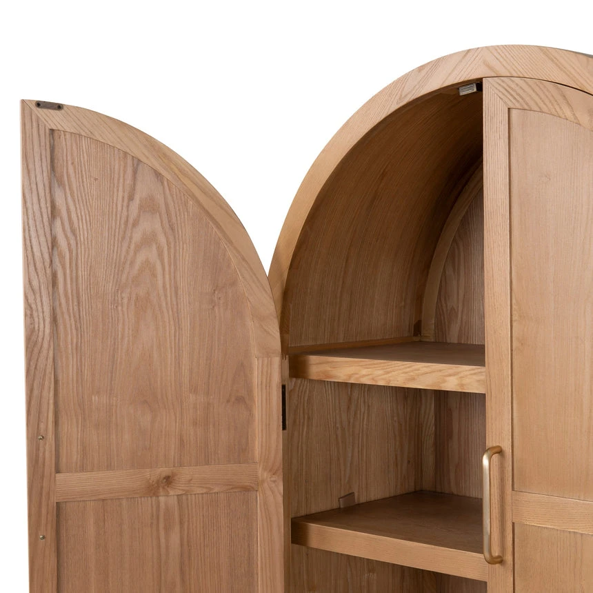 1.83m (H) Ash Curve Cabinet - Natural 15 1.83m (H) Ash Curve Cabinet - Natural - Image 15