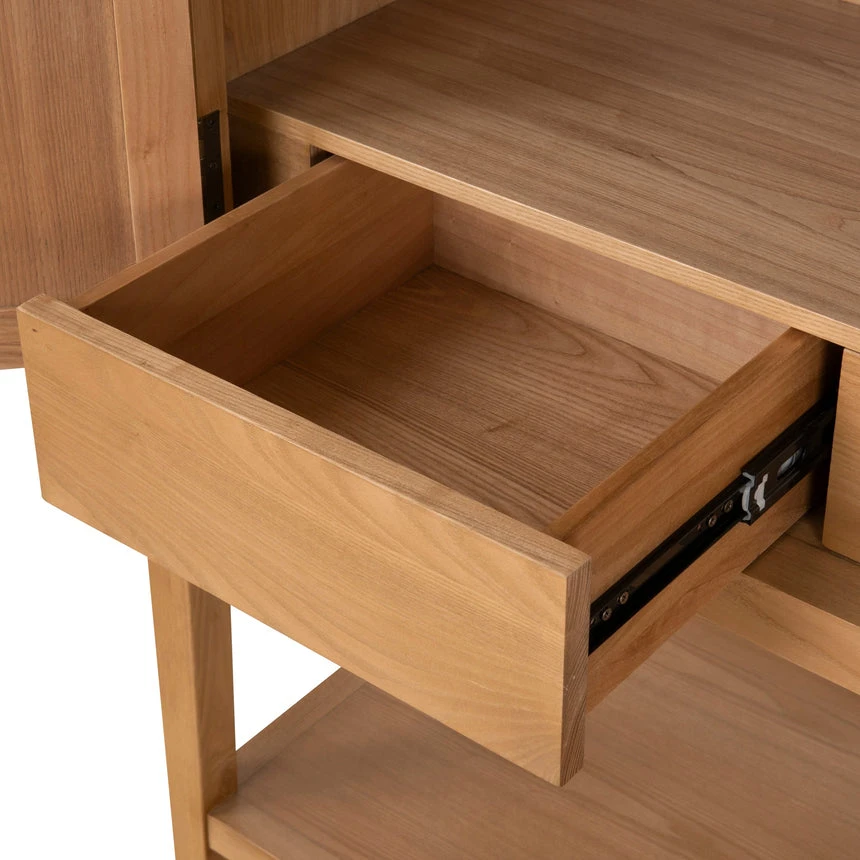 1.83m (H) Ash Curve Cabinet - Natural 16 1.83m (H) Ash Curve Cabinet - Natural - Image 16