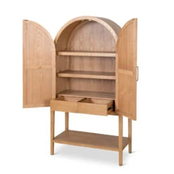 1.83m (H) Ash Curve Cabinet - Natural 23 1.83m (H) Ash Curve Cabinet - Natural -Calibre Furniture Sales Store DT10036 NI1.83m H CurveCabinet Natural 4 860x fafb1dd6 ff12 4322 910c 95d35d31434e