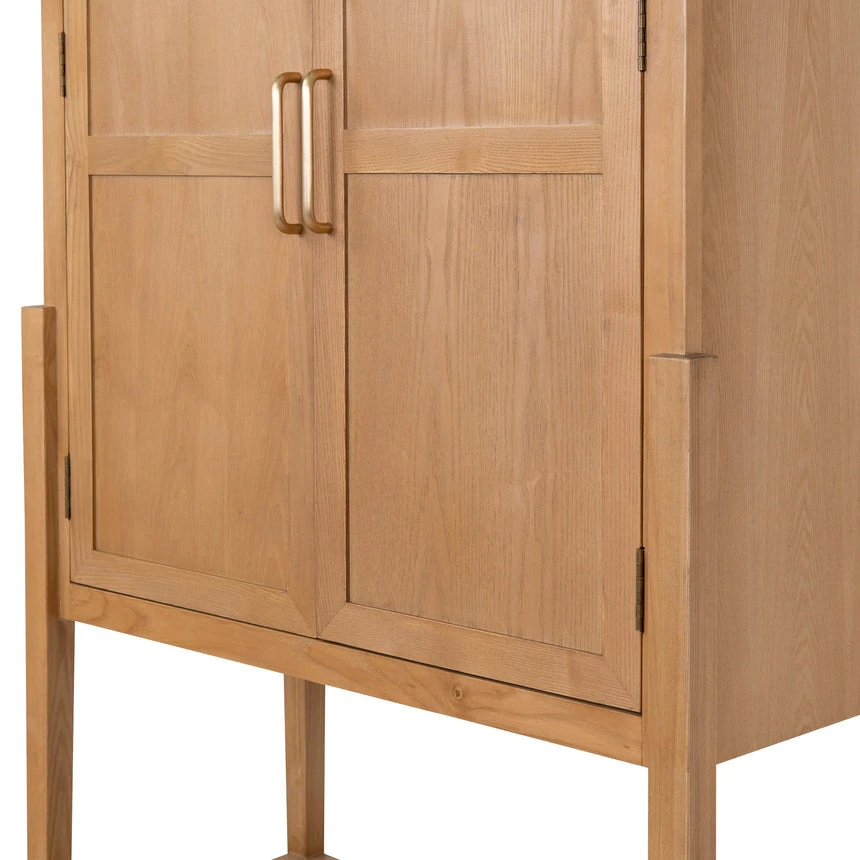 1.83m (H) Ash Curve Cabinet - Natural 9 1.83m (H) Ash Curve Cabinet - Natural - Image 9