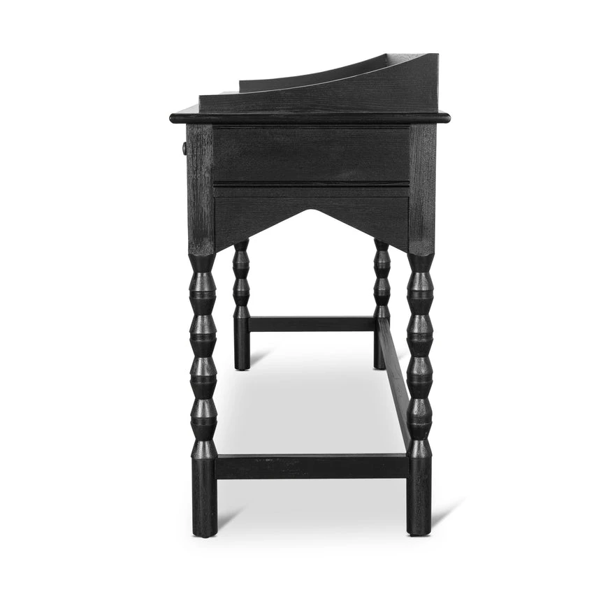 1.45m Console Table - Black - Image 6