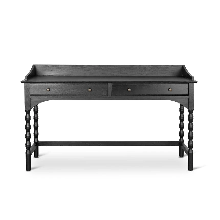 1.45m Console Table - Black - Image 2