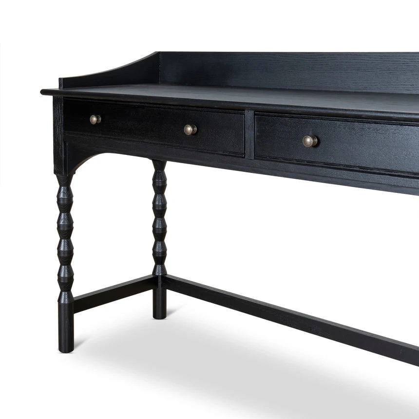 1.45m Console Table - Black - Image 9