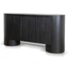 1.68m Sideboard - Full Black