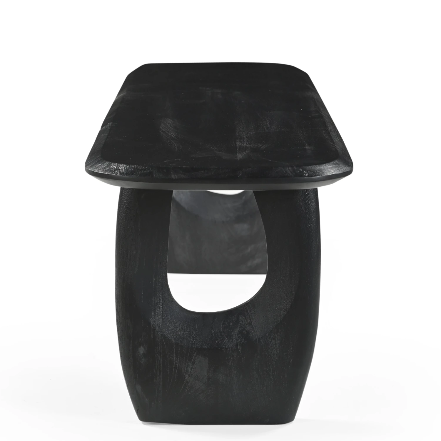 1.3m Console Table - Full Black