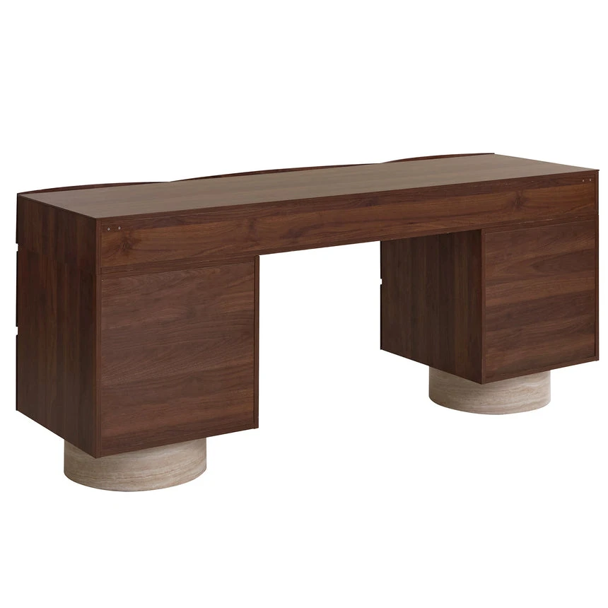 Dressing Table - Walnut - Image 3