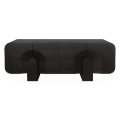 2.1m Buffet Unit - Textured Espresso Black