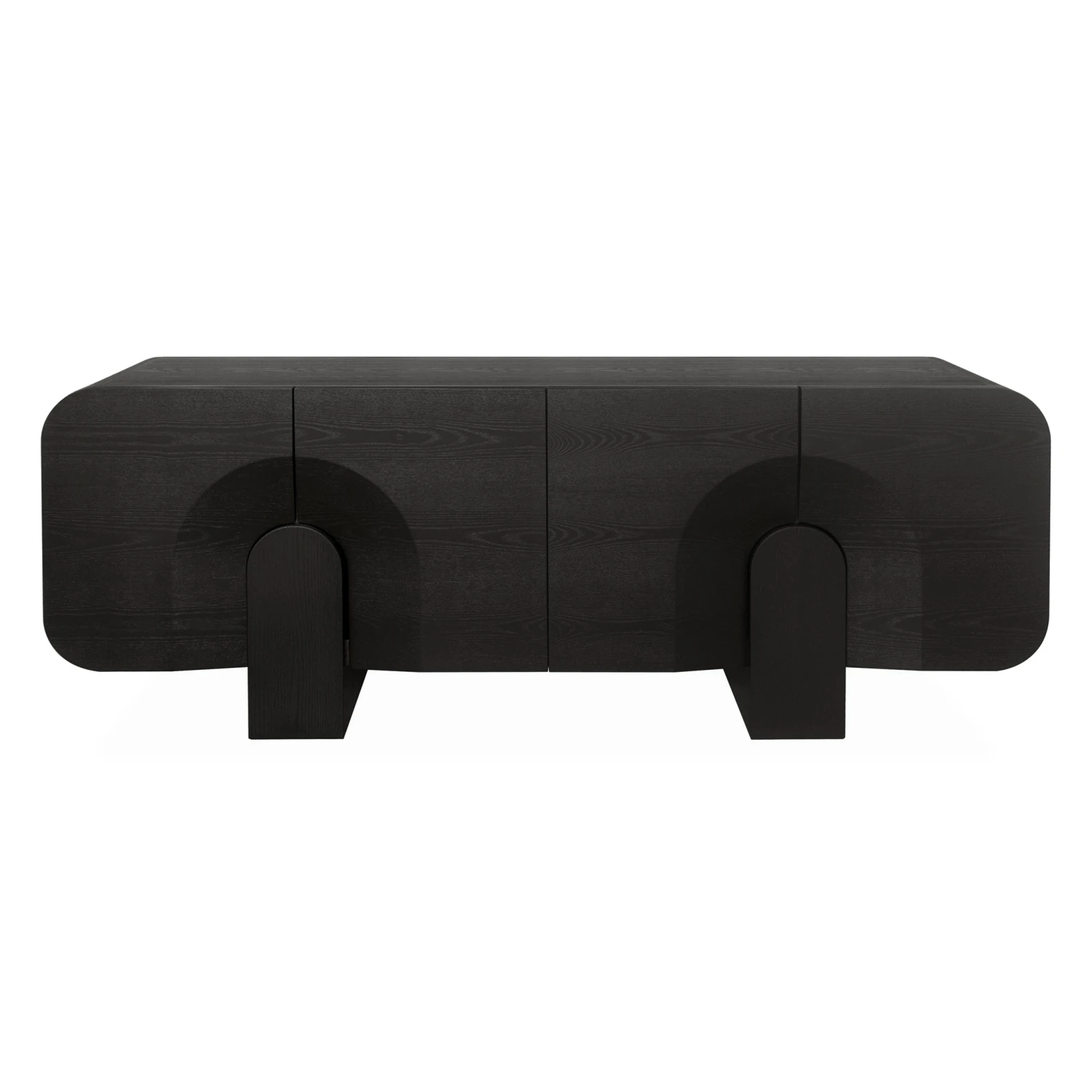 2.1m Buffet Unit - Textured Espresso Black