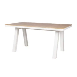 1.8m Sand White Outdoor Dining Table - Natural