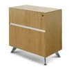 2 Drawer Lateral Filing Cabinet - Natural