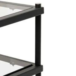 1.2m Grey Glass Console Table - Black Base -Calibre Furniture Sales Store DT6395 KS Trevino 1.2m Grey Glass Console Table Black Base 4 860x 132fbe67 655c 44d6 ac7c 6c5d1a8b756e